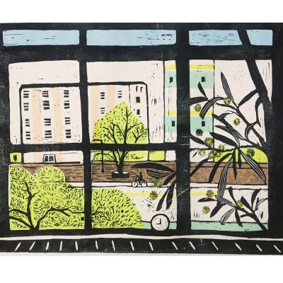 Acacia Tree In April