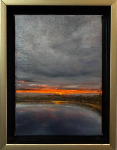 Foggy Sunset