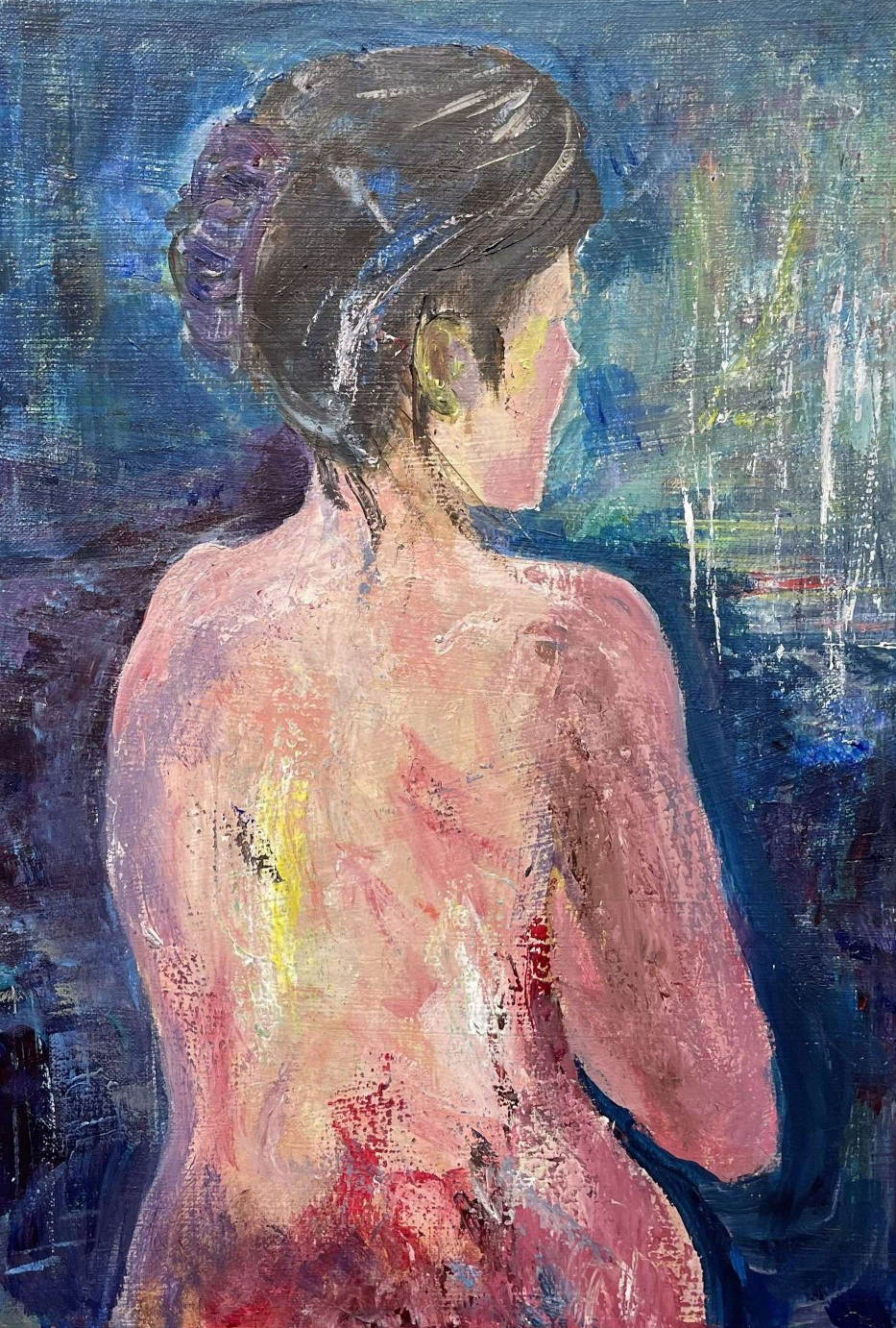 Lady Staring at the Far End