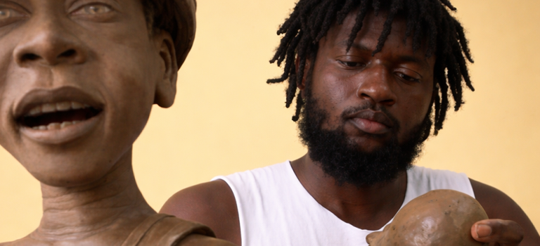 A visit to the studio of Enoch Laryea aka Sage