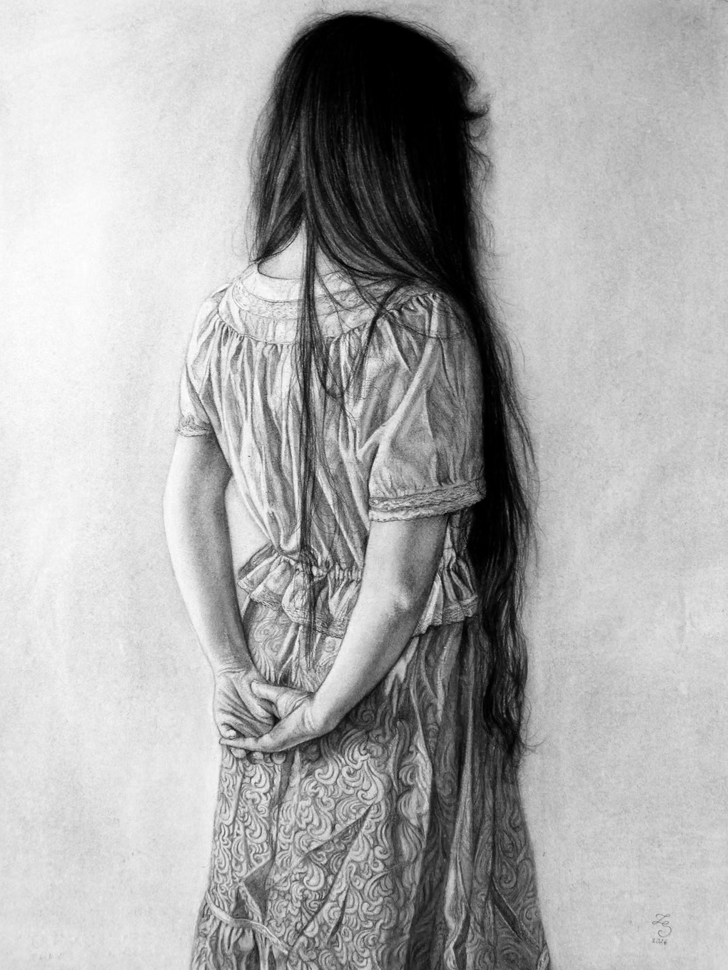 Tangled hair