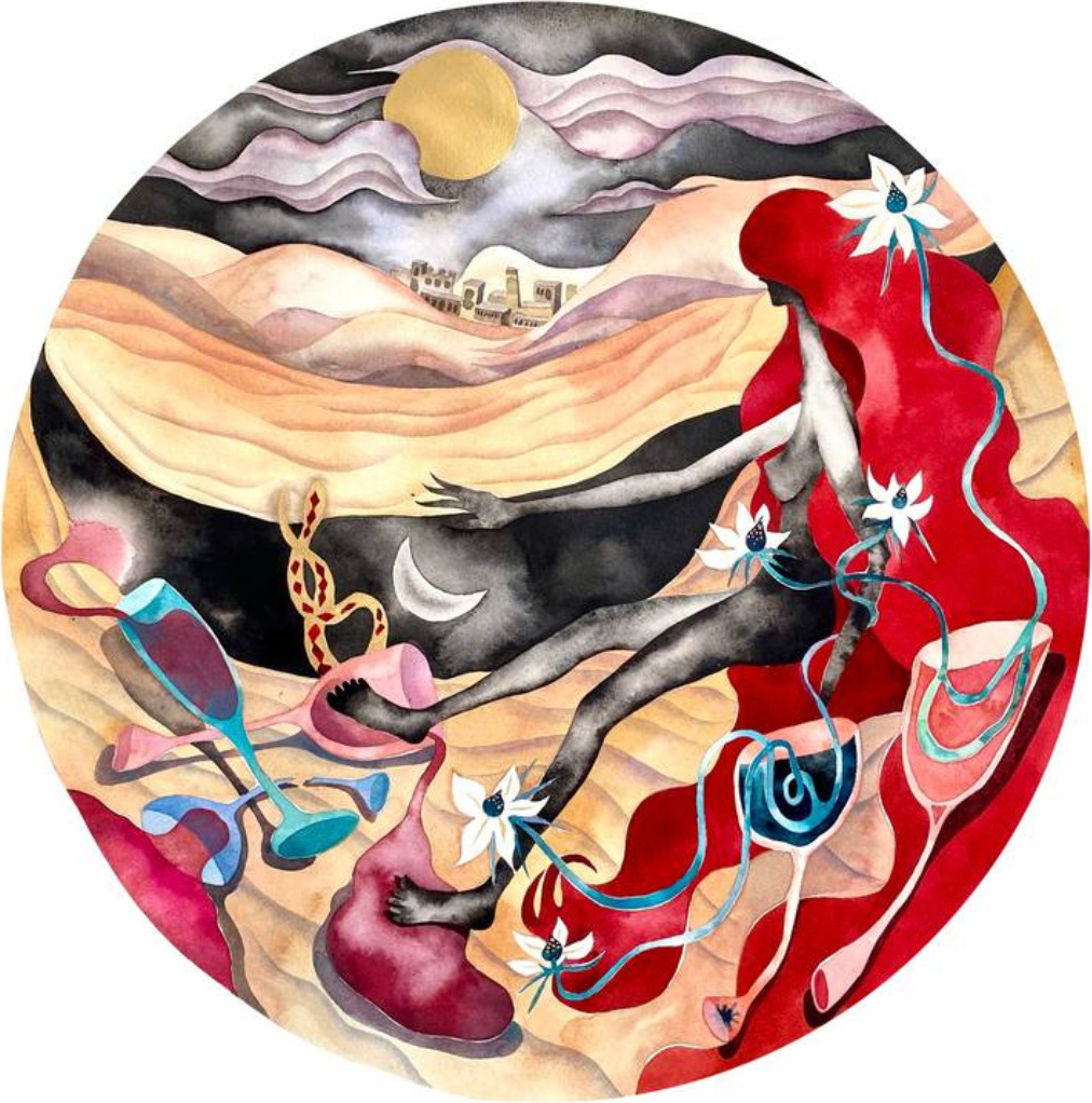 Tarot Series Five of Cups