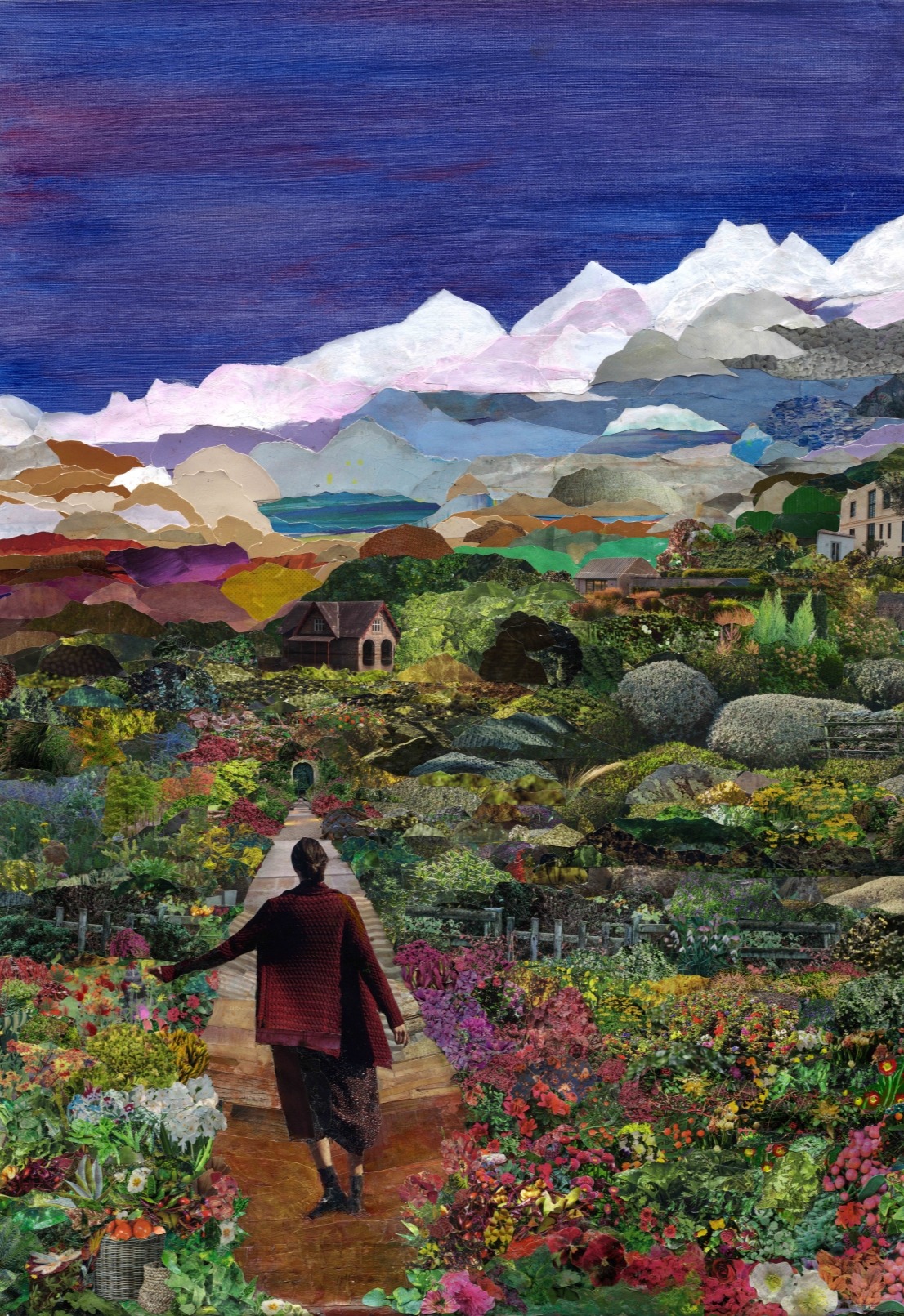 The Gardener Paper Mosaic