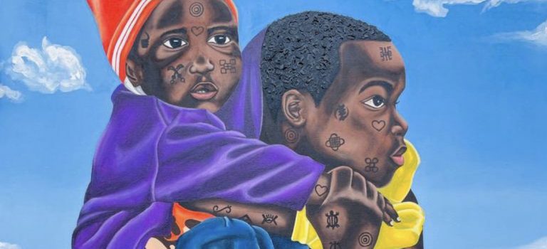 A visit to the studio of Greg Art, GregoryAdjei Kumah