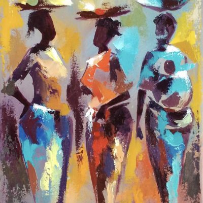 African Elegance Three women