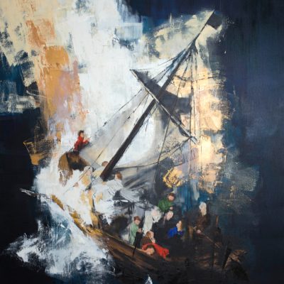 After Rembrandt ship