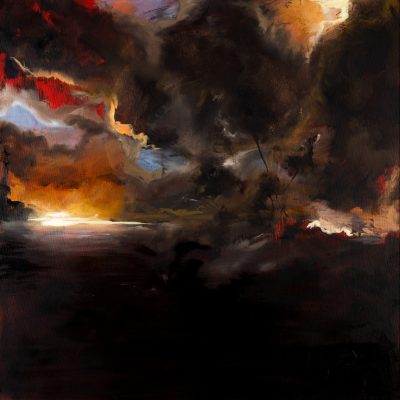 Burning chaos