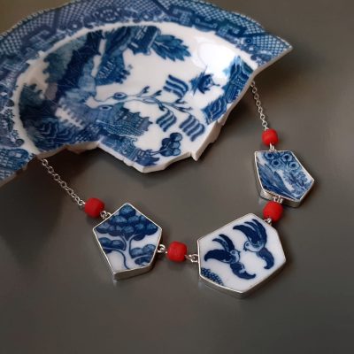 Chella drie keramiek ketting