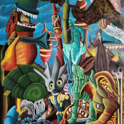 Fairy circus of dragons