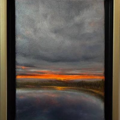 Foggy Sunset