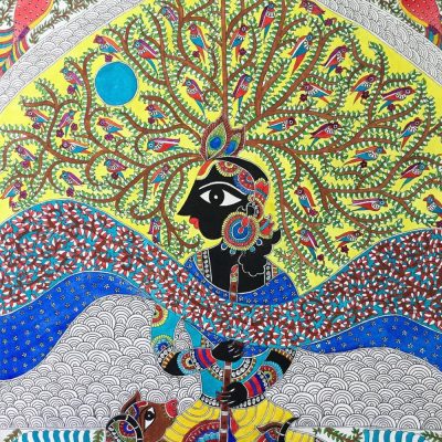 Madhubani Krishna