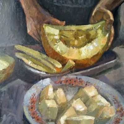 Melon Still Life