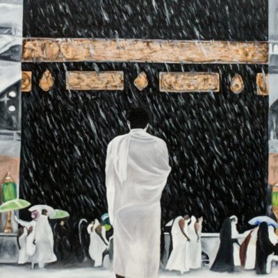Pilgrims Perform Hajj As Rain Falls On Kaaba
