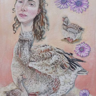 Self-Portrait as a Goose