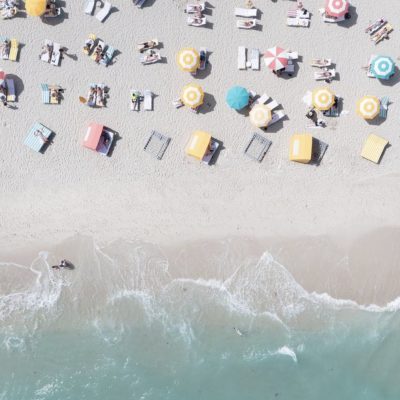 Smell the tropical sunscreen