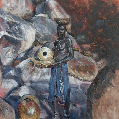 Study of Duk woman in Kordofan