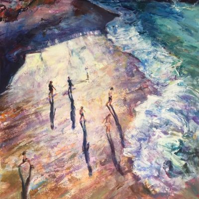 Sur le sable leurs ombres ne se croisent pas