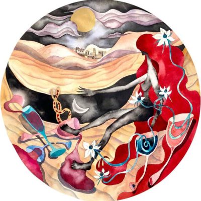 Tarot Series Five of Cups