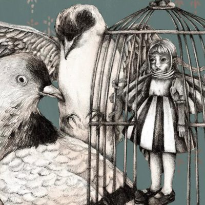 The pigeon sings for me because I am a sparrow