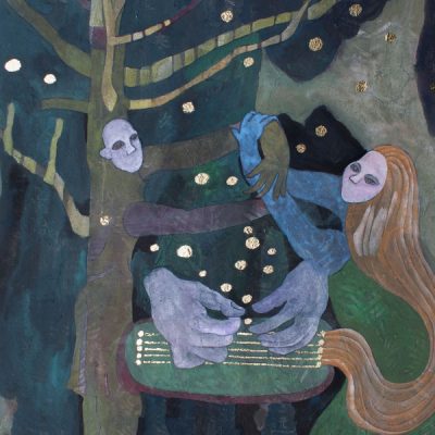 Vainamoinen creates a new music instrument kantele